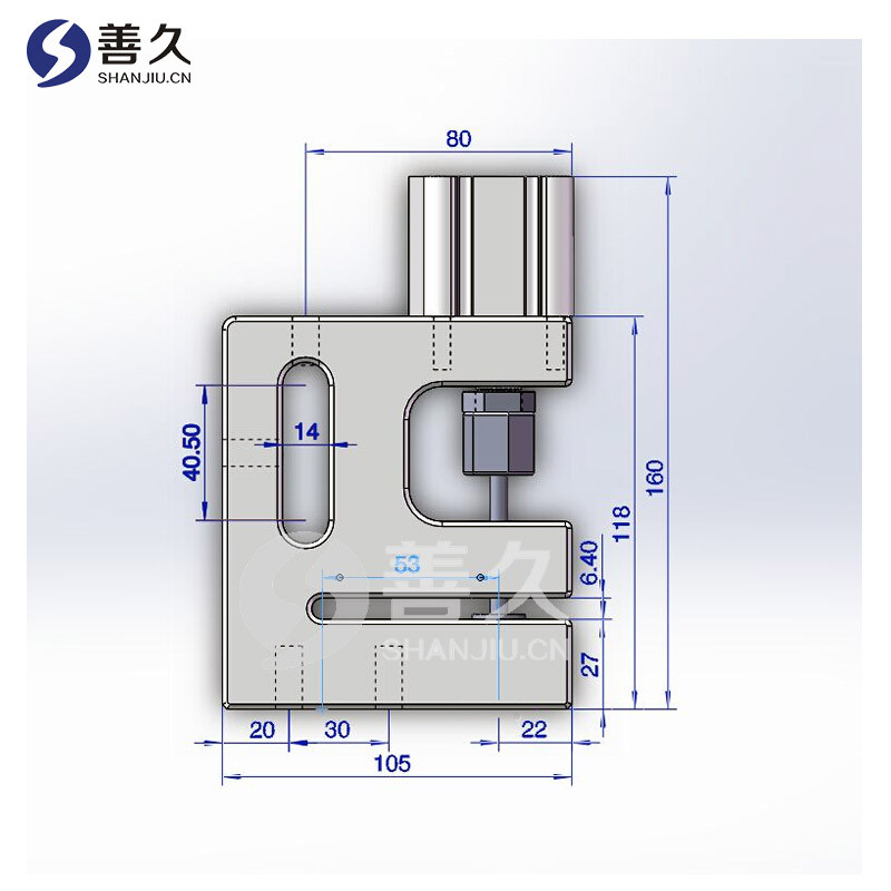 Circle Hole Puncher Pneumatic Hole Puncher for Plastic bag Round hole Punch Machine