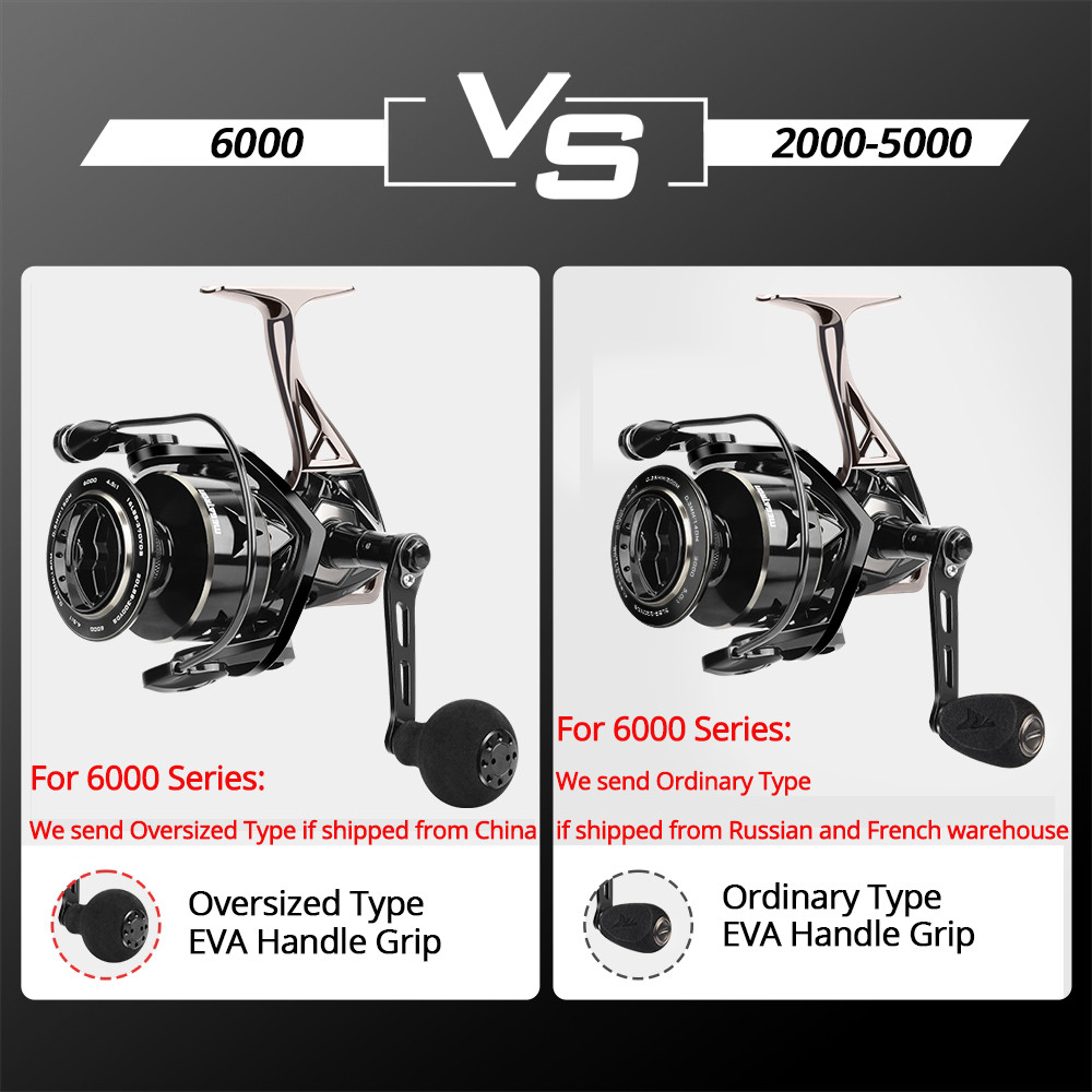 KastKing Megatron Spinning Fishing Reel 18KG Max Drag 7+1 Ball Bearings Aluminum Spool Carbon Fiber