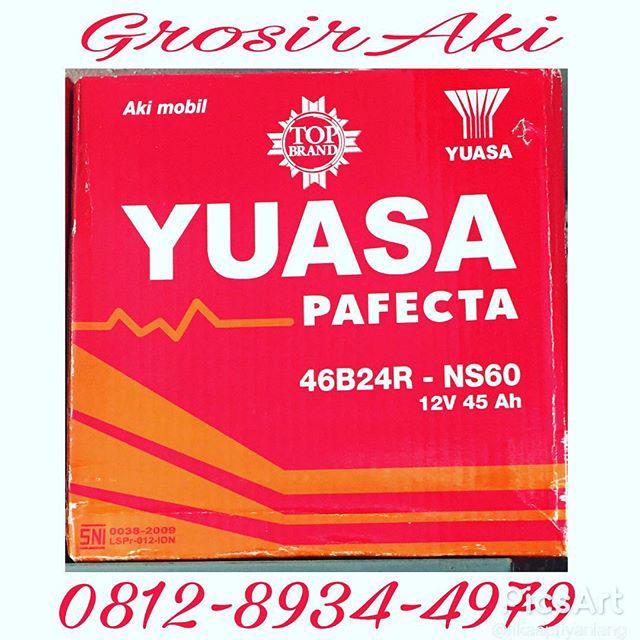 Aki Mobil Avanza 45Ah Ns60 Yuasa Pafecta