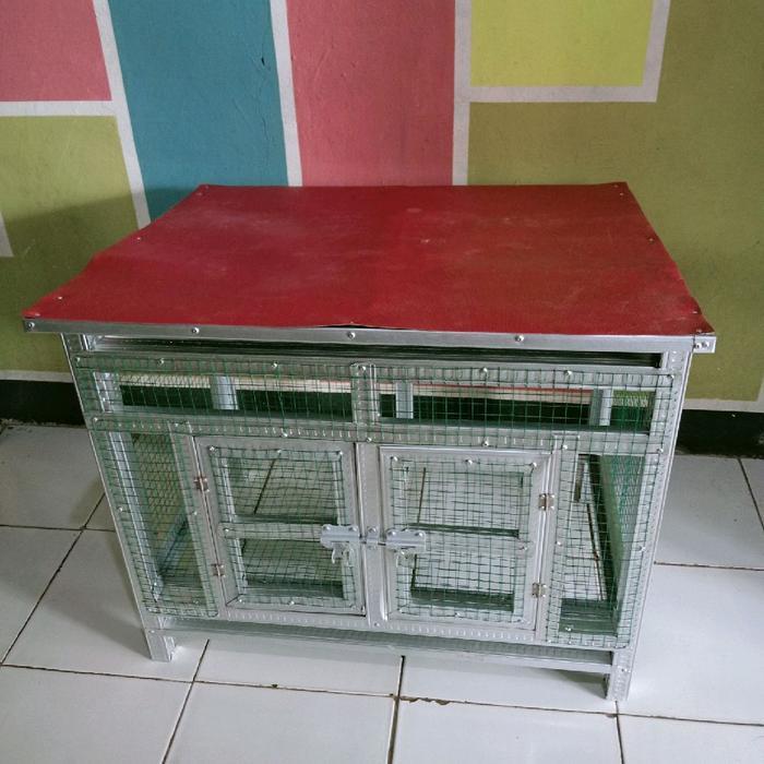 KANDANG AYAM BONGKAR PASANG MURAH + KANDANG HEWAN BAHAN KAWAT BESI + KANDANG LIPAT MULTIFUNGSI