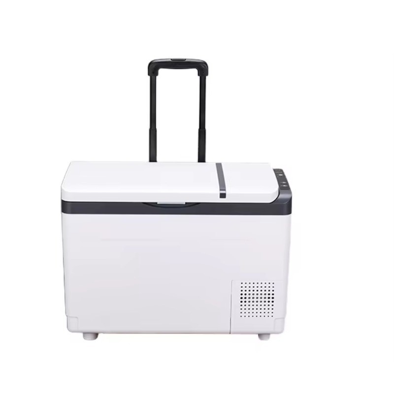 Portable AC DC Car Compressor Cooling Box Refrigerator Fridge Mini Freezer for Camping Travel
