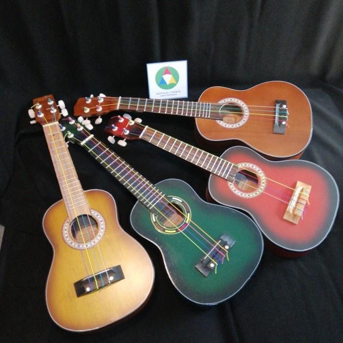 Sale Ukulele Gitar Kecil Empat Senar 4 Strings Murah Bagus Produksi Umkm Varian Warna