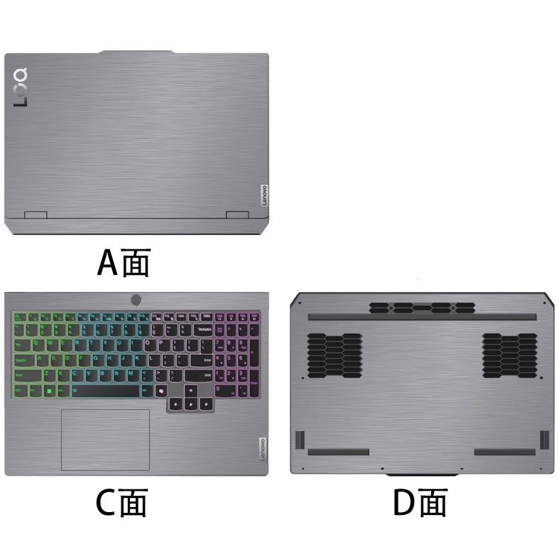 For LENOVO LOQ 15AHP10 15IRX10 15IRX9 15ARP9 15AHP9 2024 LOQ 15IRH8 15APH8 Pre-Cut Laptop Vinyl