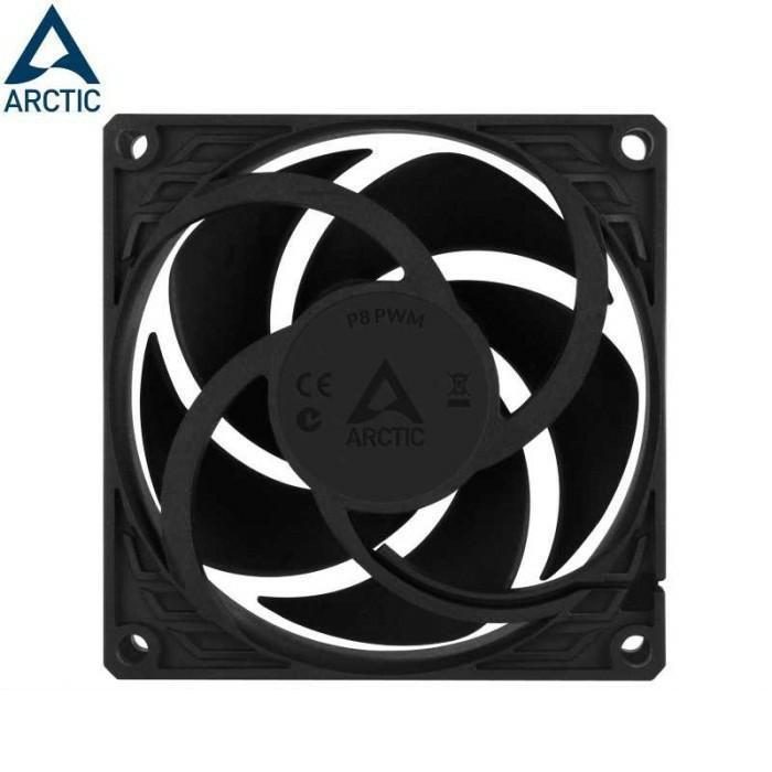 Arctic P8 Pwm Pst Single Pack - Pressure-Optimised 80Mm/8Cm Fan With Pwm Terlaris