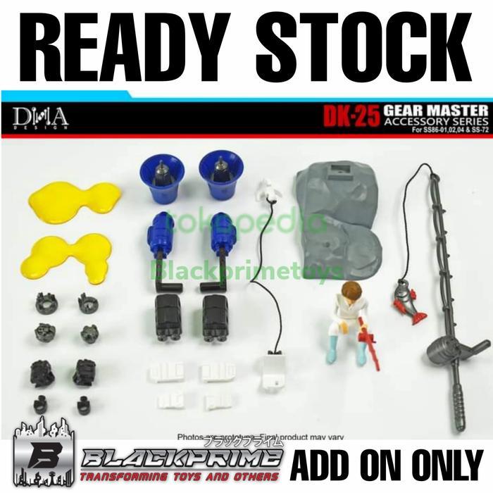 Ready Dna Design DK-25 Gear master Studio series ss86 Jazz Starscream Hotrod