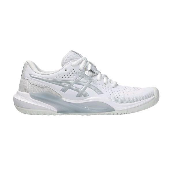 NEW Sepatu Asics Wanita GEL CHALLENGER 15 White Pure Silver / Sepatu Tenis ASICS Gelchallenger 15
