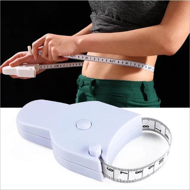 Meteran badan 150cm meteran gulung serbaguna meteran kain gulung meteran gulung otomatis