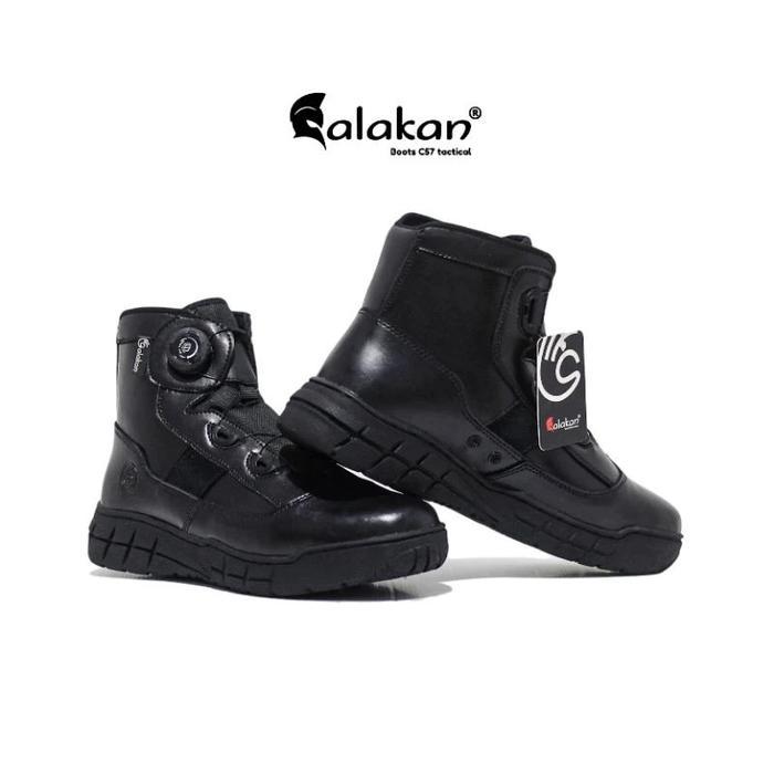 Sepatu PDL PDH Lantas Mtrack Terbaru Full Kulit Original