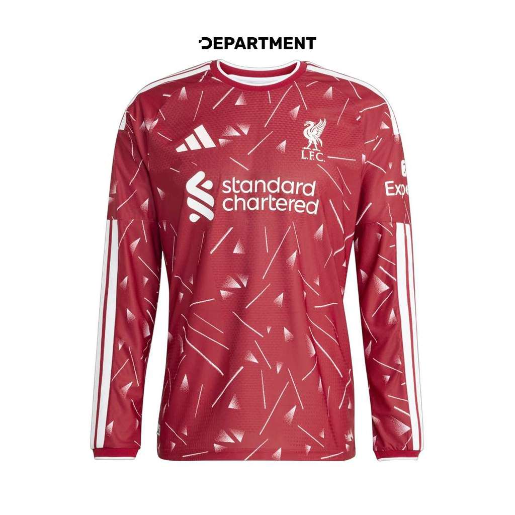 ADIDAS LIVERPOOL FC 26/27 HOME AUTHENTIC LS KB8251 Jersey Bola Pria ORIGINAL