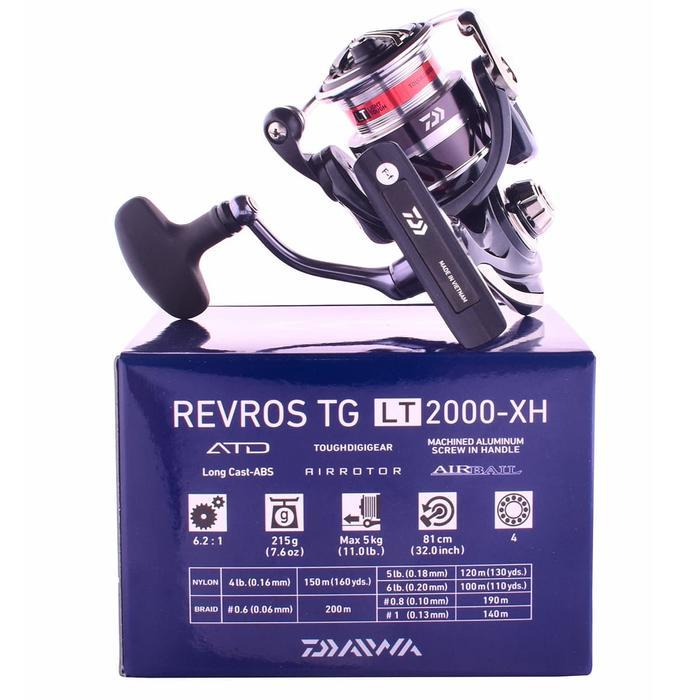 Reel Spinning Daiwa Revros LT TG 2020 - 2000XH IndonesiaMemancing