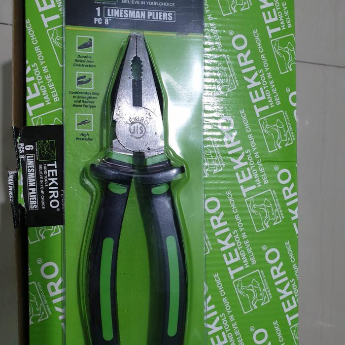 Tang Kombinasi TEKIRO 8" / Linesman Pliers 8" / Tang 8" TEKIRO