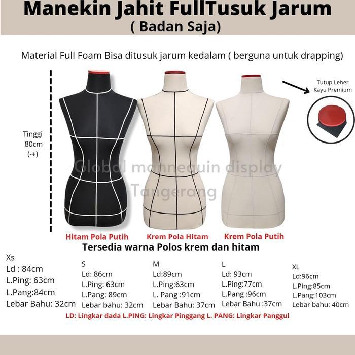 Manekin Setengah Badan Wanita Manekin Jahit Badan Nya Saja