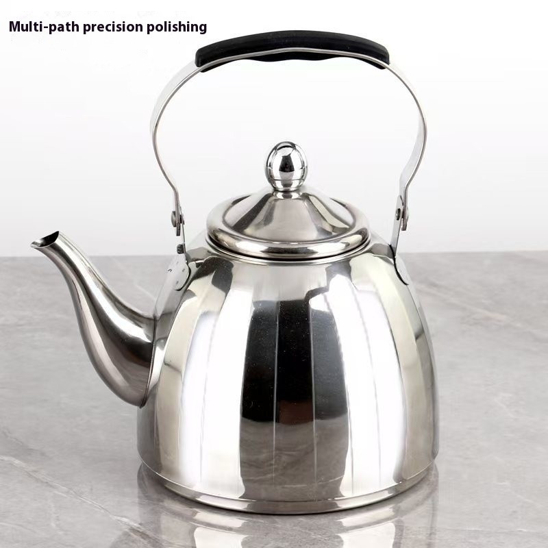 1/1.5/2L Tea Pot Stainless Steel Kettle with Filter Large Capacity Flower Teapot Suitable for Gas
