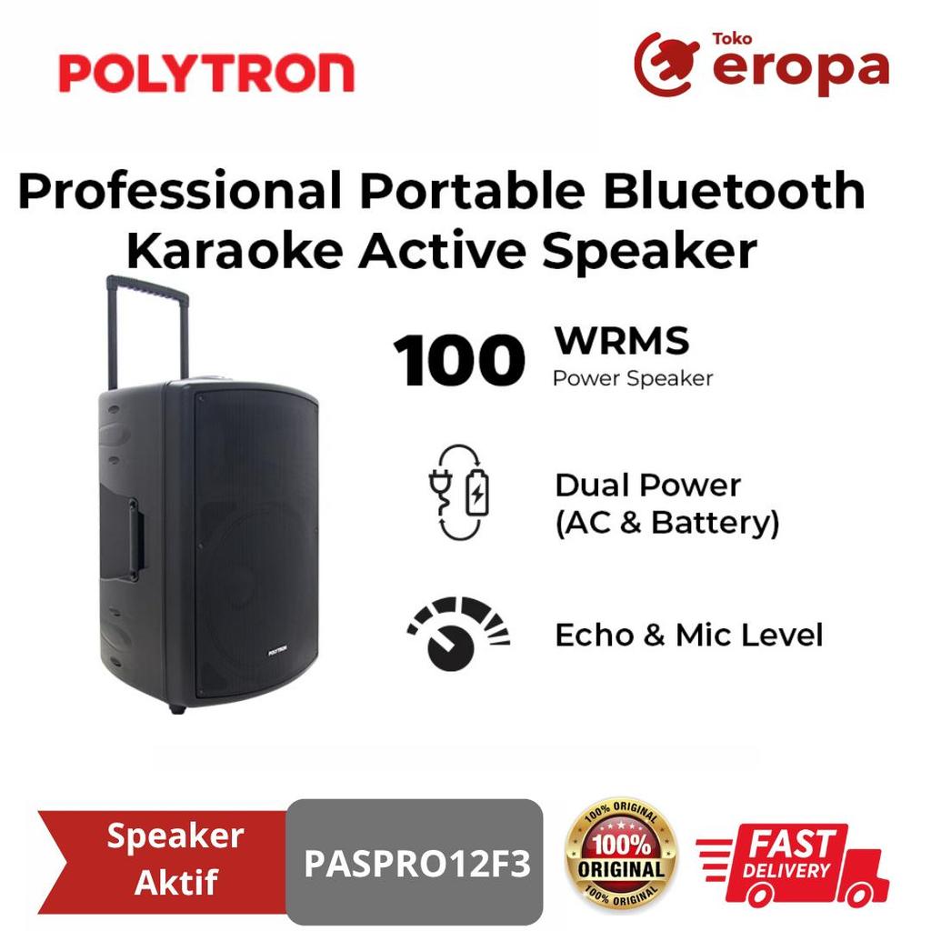 Speaker Aktif Polytron PASPRO12F3
