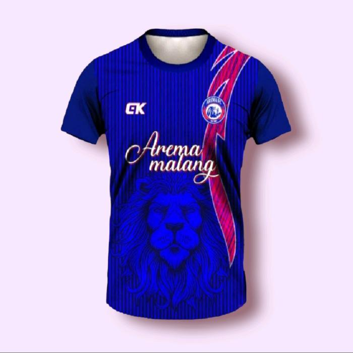 Jersey sepak bola printing/Jersey Arema terbaru/baju Training/baju futsal Sport
