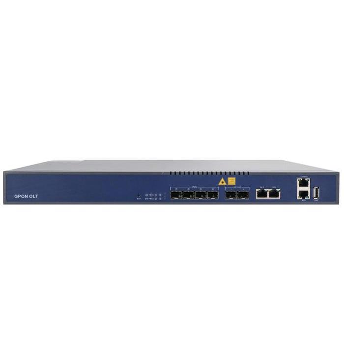 New Olt Gpon Vsol 4 Pon V1600G0-B, Ac+Dc,+4Sfp 9Db Gpon 3 Layer Murah Double Power Best Seller