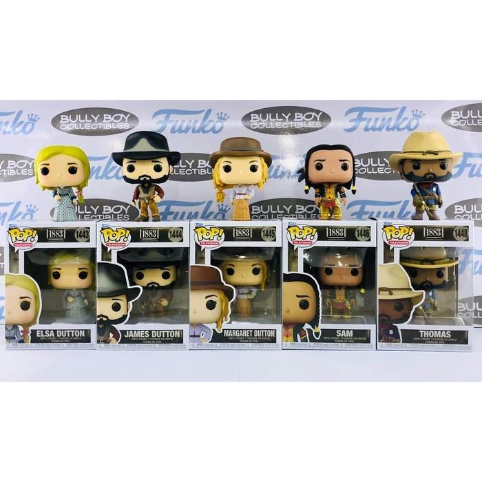 HOT SALE FUNKO POP 1883 THOMAS SHAE BRENNAN SAM MARGARET DUTTON ELSA JAMES TERMURAH
