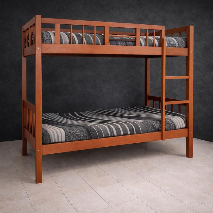 Dipan Susun / Dipan Tingkat / Ranjang Susun / Tempat Tidur Tingkat Kayu ( 90 / 120 )