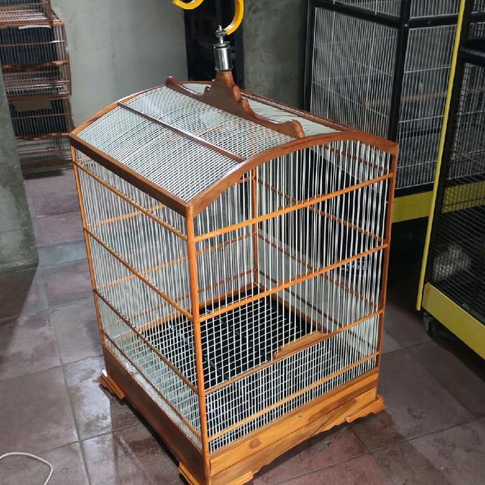 ORIGINAL sangkar burung cucak rowo,jalak bali,jagal papua,poksay hongkong,dll jeruji fiber terlaris