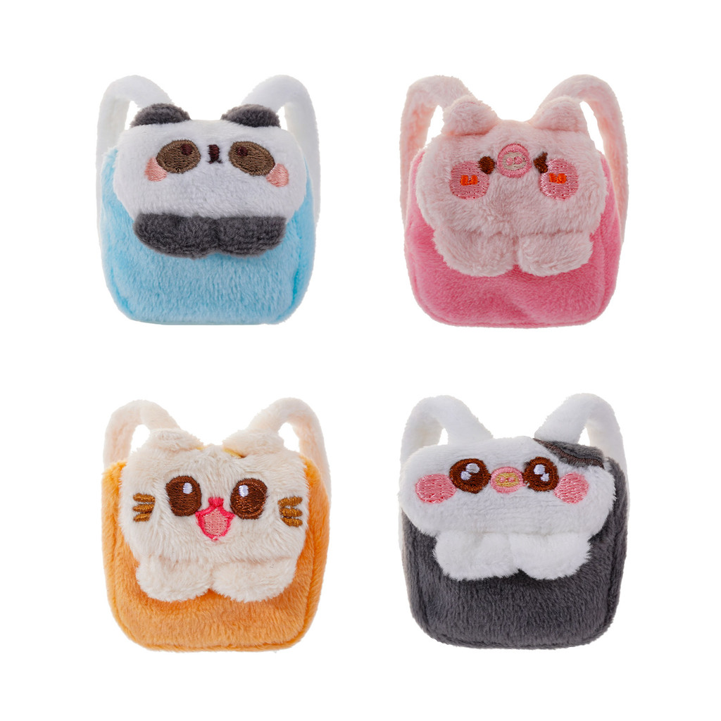 4pcs Eilik Robot Toy Accessories Mini Backpack , for Eilik Interactive Gifts (4PCS Toys Only, Robot
