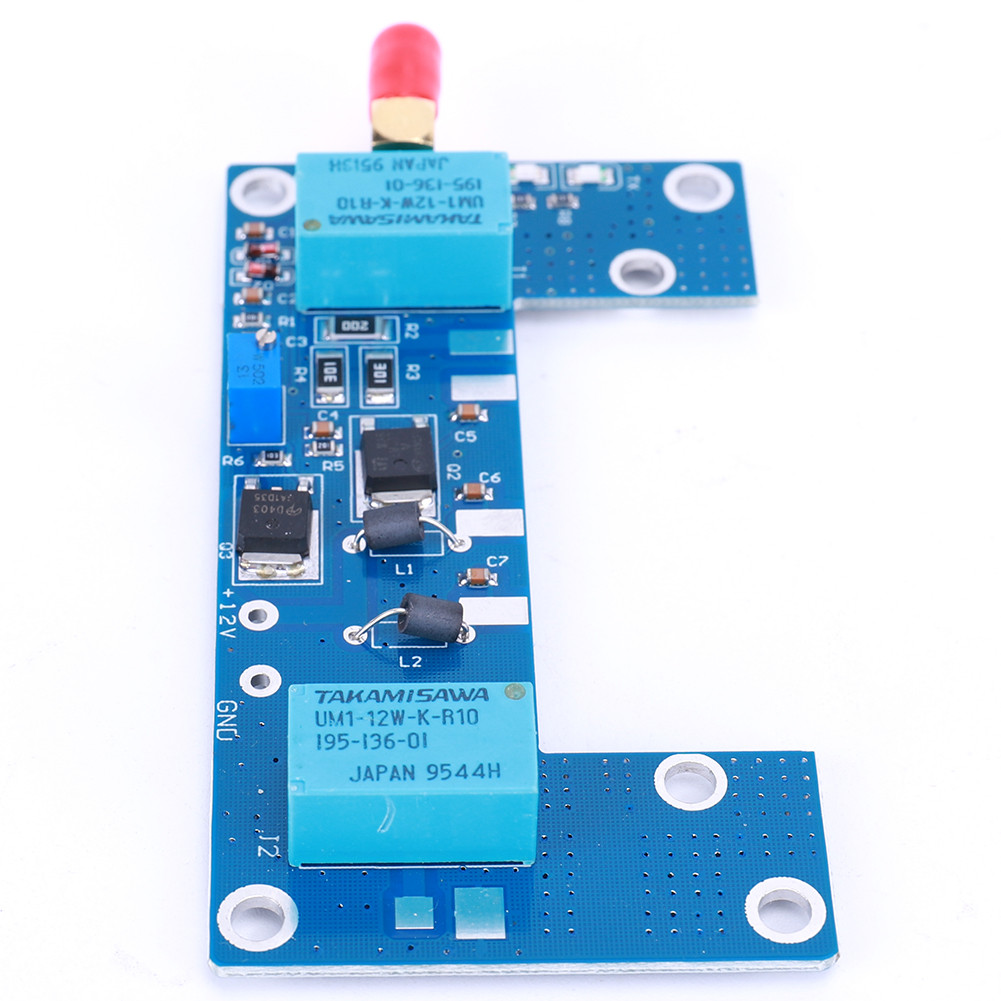 RF Amplifier PCB Board Transceiver Conversion DC12-13.8V Handheld Power Amplifier Board 1-5W U/V