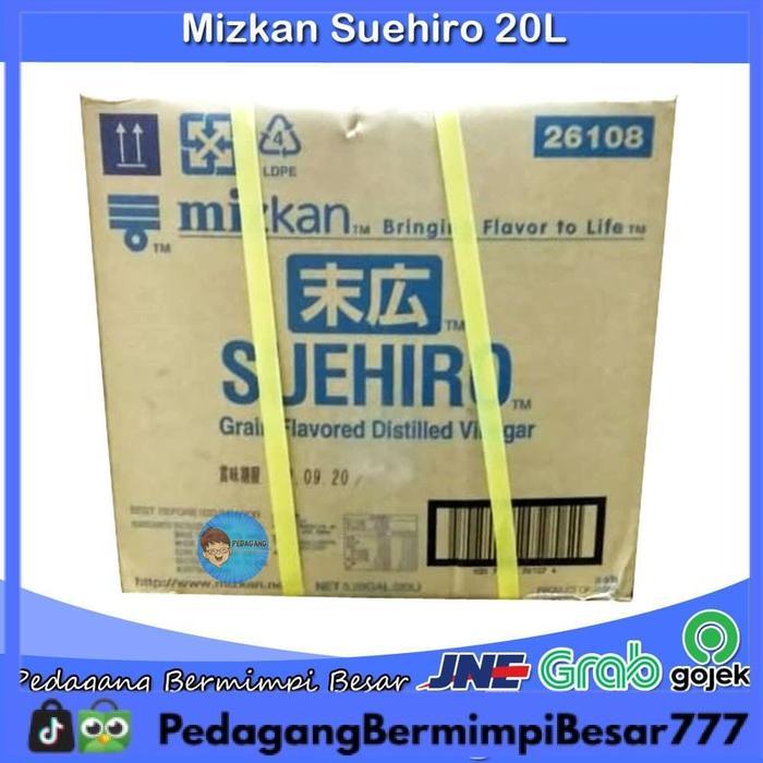 Premium [Pbb] Mizkan Suehiro Su 20L Cuka Beras Jepang Rice Vinegar Sushi Sushi Vinegar Jepang Cuka