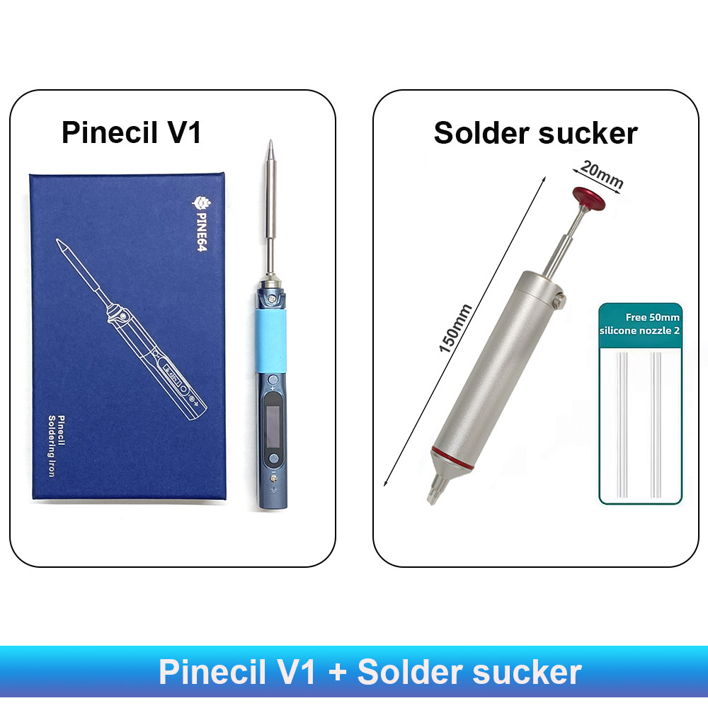 Pine64 Pinecil Soldering Iron KIT Pinecil V1 Type-C DC Adjustable Digital Temperature Solder Station