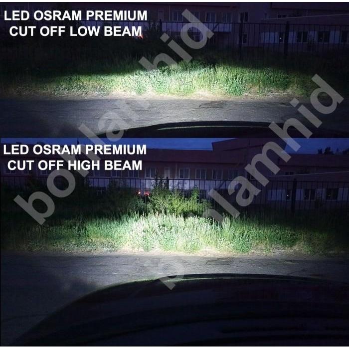 Lampu LED HRV Osram Premium Paket 2 Set Headlamp H4 + Foglamp H11