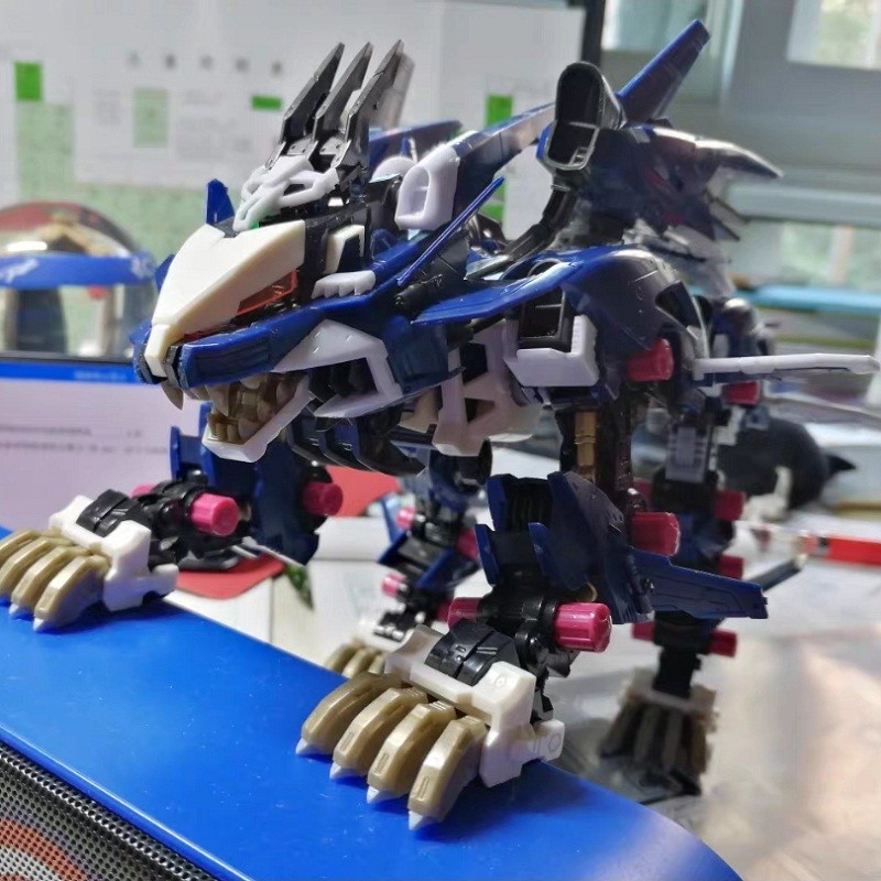 BT Building Blocks ZOIDS RZ-041 Liger ZERO Jager 1:72 Scale Full Action Plastic Kit Assemble Model