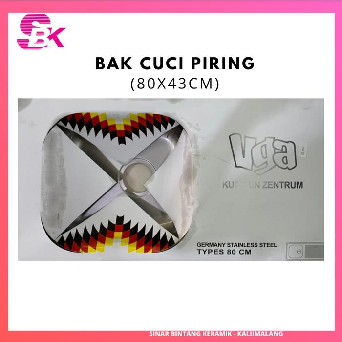 BAK CUCI PIRING VIEGA 80X43 CM