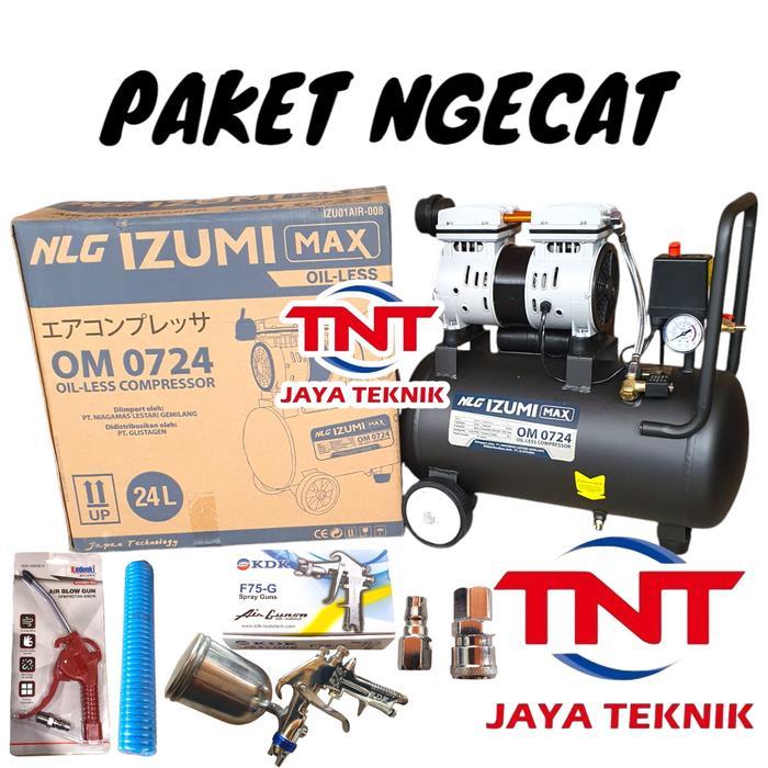 Mesin Kompresor Angin Oilles Izumi Max Om 0724 / Izumi Max Om0724
