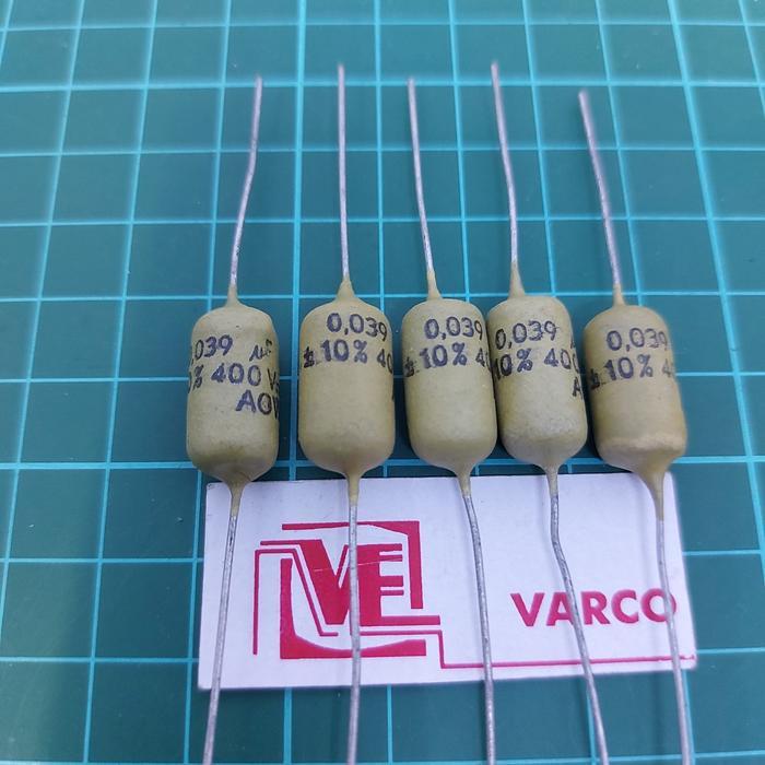 capacitor 0.039uf 400vdc MULLARD