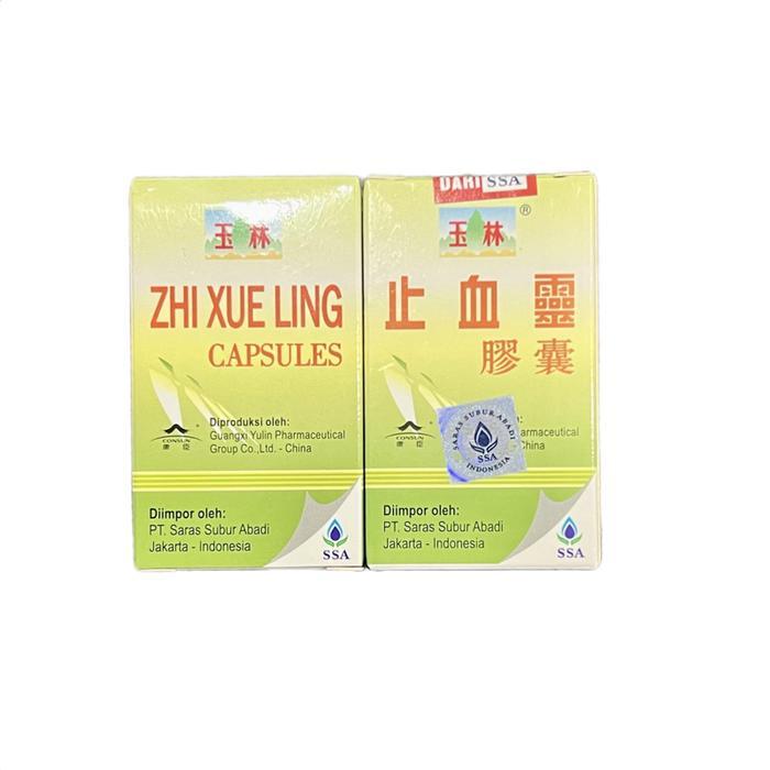 Terlaris Zhi Xue Ling Capsule - Obat Menghentikan Pendarahan Ginekologi & Menstruasi - Euonymus