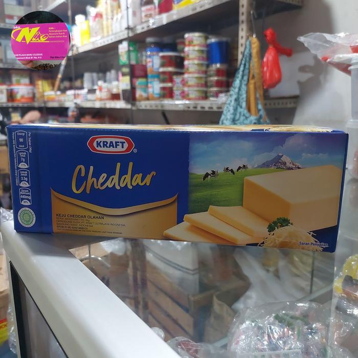 Promo Keju Kraft Cheddar 1Kg Khusus Grab Dan Gojek Terlaris