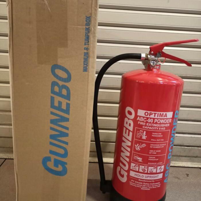Apar Gunnebo 9Kg Abc Powder Fire Extinguisher