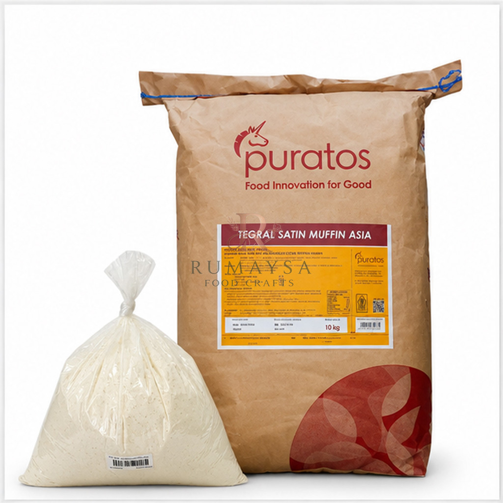 Puratos Tegral Asia Premix Muffin Untuk Muffin, Cupcake & Baking Repack 1 Kg