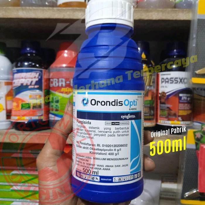 ` ORONDIS OPTI 6/400 SC 500ml Fungisida Pengendali Penyakit Tanaman Timun dan Tomat