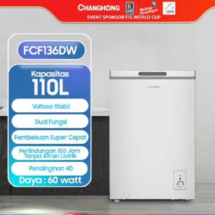FREEZER BOX CHANGHONG 136DW 110L