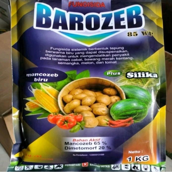 ` BAROZEB 85 WP (Plus Silika) Fungisida kontak sistemik 1 kg