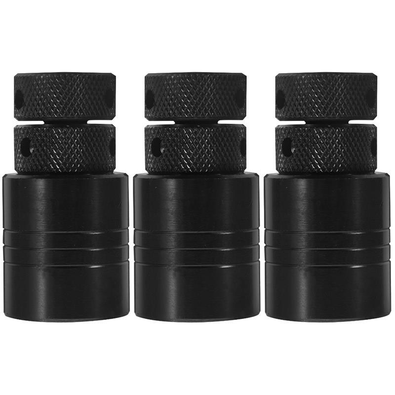 3 Pcs Adjustable Screw Jack Heavy Duty Machinist Jack Mini Leveling Jack Support Stand Floor Jack