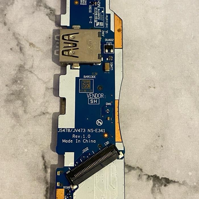 Usb Board & Module On Off NS-E341 Laptop Lenovo Ideapad 3-14IAU7 Original - 05/26