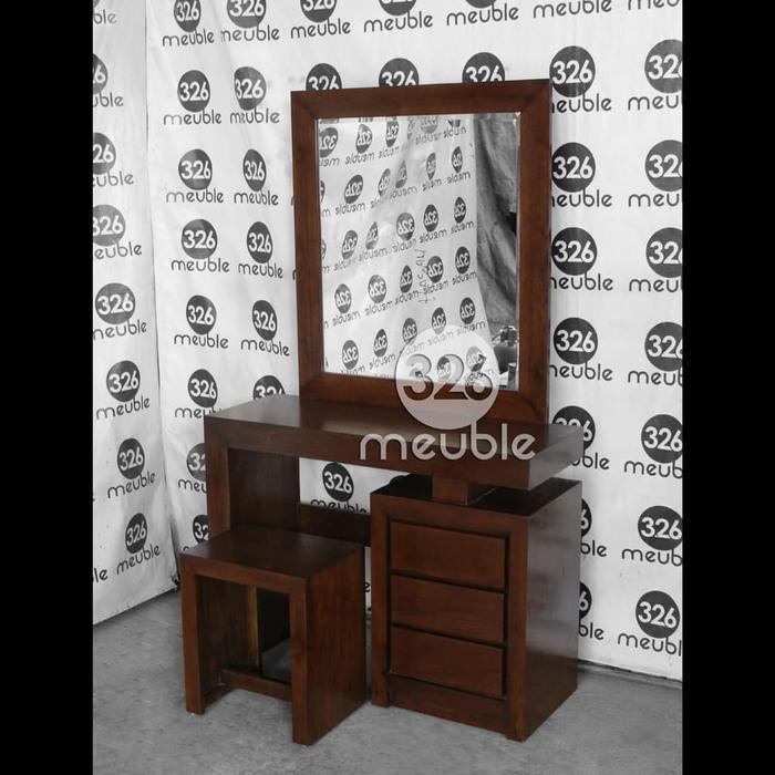 Meja Rias Minimalis Mebel Jepara, Tolet Minimalis, Meja Kaca Minimalis