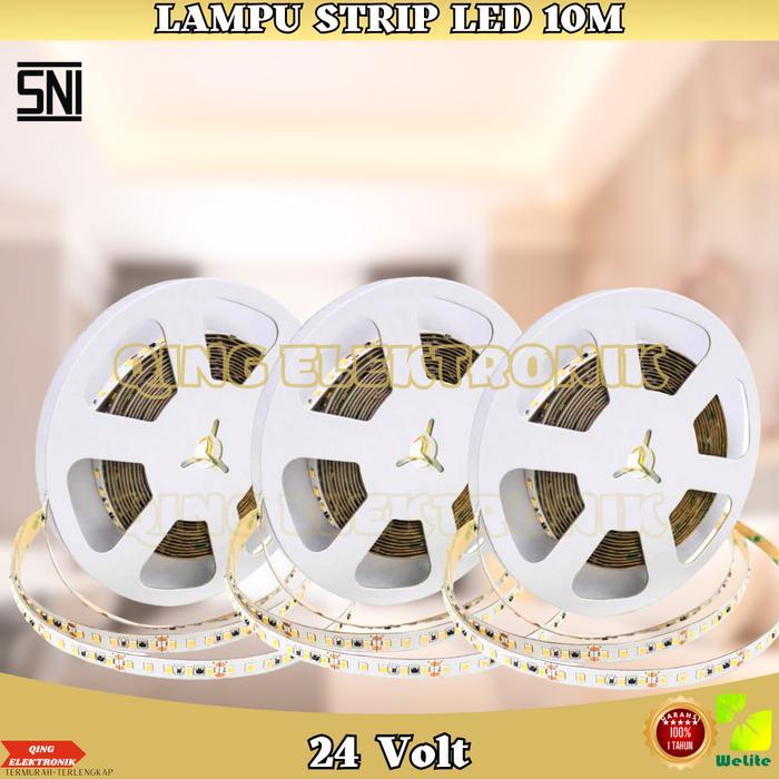 Aoki - Lampu Dekorasi Lampu Tidur Strip Lht LED 10 Meter White