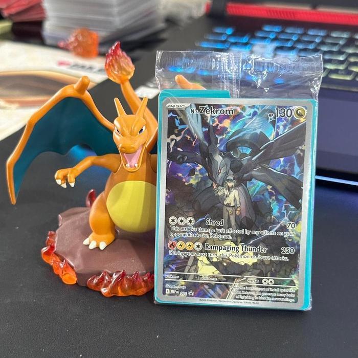 Pokemon TCG English N's Zekrom #031 AR Promo Pack ETB Ascended Heroes N's Zekrom Art Rare