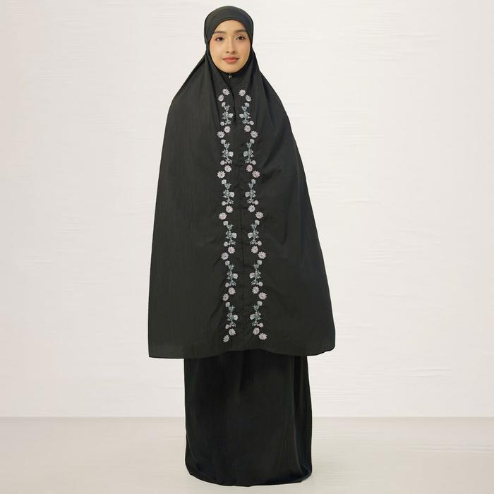 Mukena DOA - Binar Travel Prayer Robe - Black