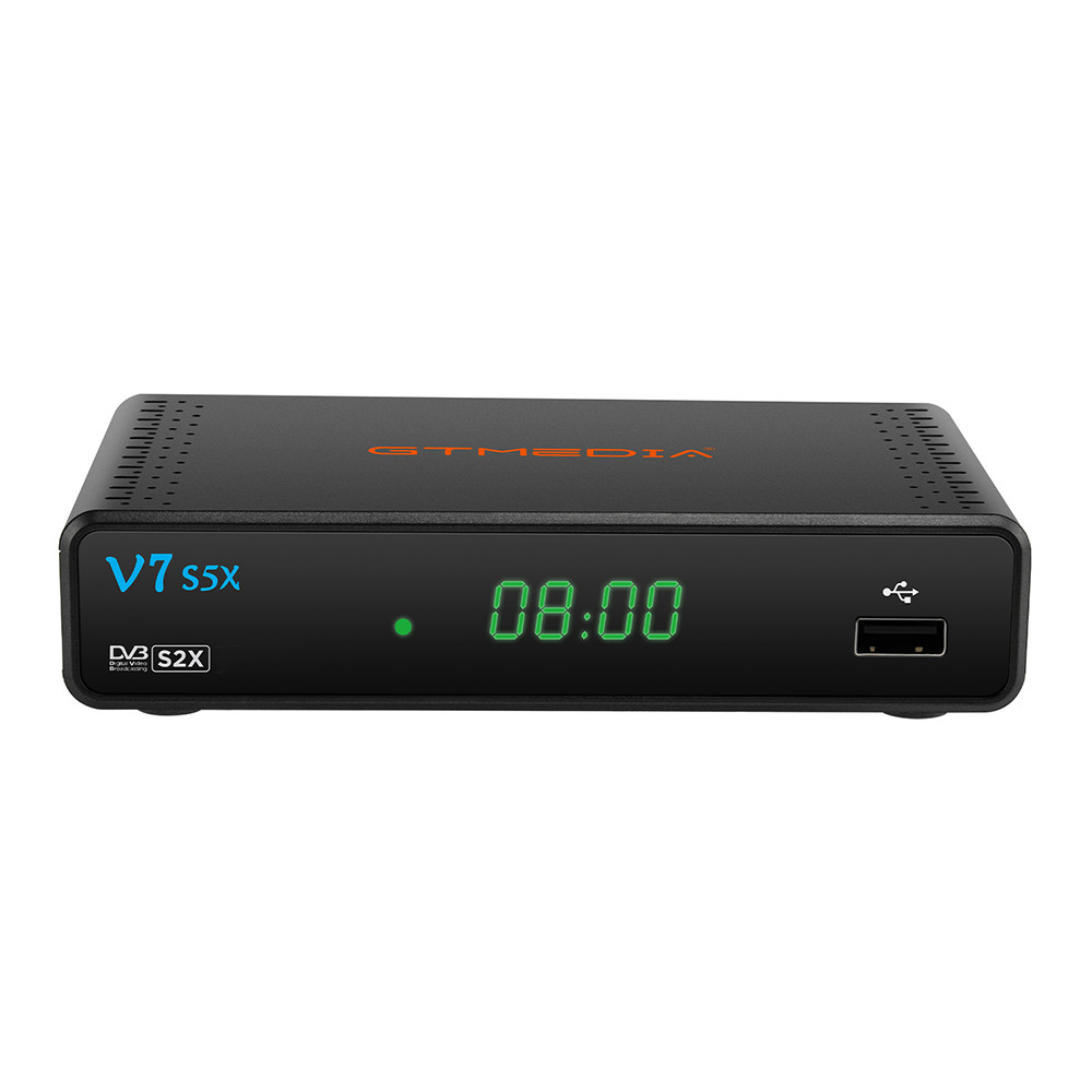 GTMEDIA V7S5X Satellite TV Receiver DVB-S2X/S2/S Full HD 1080P H.265 Set-top Box With USB Wifi