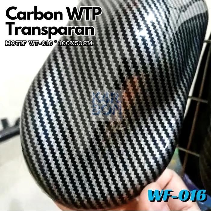 Carbon Celup WTP Water Transfer Film Transparan