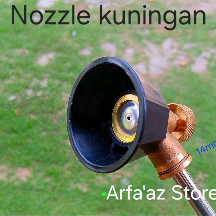 BISA COD Nozzle sprayer Adjustable kabut Premium kuningan spuyer tanki semprot