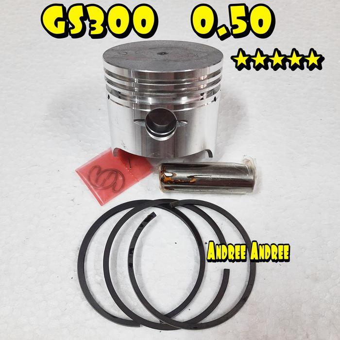 BISA COD GS 300 - 050 Piston Ring Pen Circlip Kubota GS300 GS-300 size 0.50
