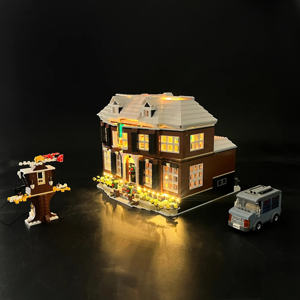 Led Light Kit For 21330 Home Alone Building Blocks Decorative Lamp Remote Control (not Include Lego